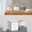 F08 Wireless Double Spray Humidifier with LED Night Light - White - 7