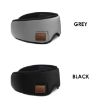 Detachable Bluetooth Smart Eye Mask - VG014 Gray Sleep & Travel Nap Mask - 2