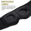 Detachable Bluetooth Smart Eye Mask - VG014 Gray Sleep & Travel Nap Mask - 3