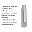 Gold Metal Zinc Alloy Guitar Slider, 70mm Folk Slide Block - 4