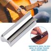 Gold Metal Zinc Alloy Guitar Slider, 70mm Folk Slide Block - 6