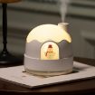 ZAY-H006 Snowman Humidifier Night Light USB Mute Mini Atomizer (White) - 5