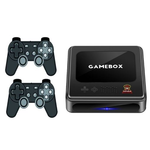 GD10 64G 30000+ Games Dual System 4K HD TV Game Console Box UK Plug - 1