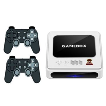 GD10 64G 30000+ Games Dual System 4K HD TV Game Console UK Plug White - 1