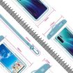 Waterproof Transparent Cell Phone Case Bag - 2 PCS, Green, Swimming - 3