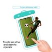Waterproof Transparent Cell Phone Case Bag - 2 PCS, Green, Swimming - 6