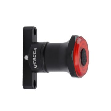 MEROCA MX2 Smart Sensor Brake Tail Light USB Charging - Black - 1