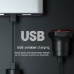 MEROCA MX2 Smart Sensor Brake Tail Light USB Charging - Black - 7