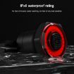 MEROCA MX2 Smart Sensor Brake Tail Light USB Charging, Seat Cushion - 9