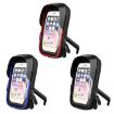 Blue Waterproof Mountain Bike & Motorcycle Phone Holder with Shade - 2