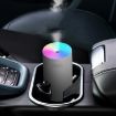 Colorful Cup Humidifier USB Car Air Purifier - White | Portable & Stylish - 8