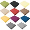 Purple Lazy Sofa Bean Bag Chair Fabric Cover, 70x80cm Size - 2