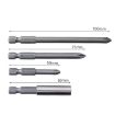 12 PCS Magnetic S2 Alloy Steel Electric Screwdriver Bit Set, Spec: 8 - 7