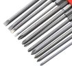 12 PCS Magnetic S2 Alloy Steel Electric Screwdriver Bit Set, Spec: 10 - 6