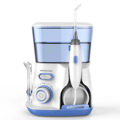 Waterpulse V300 800ml Oral Irrigator Dental Flosser EU Plug (Blue) - 1