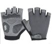 Cycling Shock Absorbing Anti-Slip Half-Finger Gloves, Size L (Grey) - 1