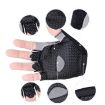 Unisex Fitness Gloves - Gym, Cycling, Yoga, Antiskid, Half Finger, M, Gray - 6