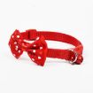Red Adjustable Bow Knot Bell Collar for Cats and Dogs - Pet Supplies - 2