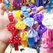 Red Adjustable Bow Knot Bell Collar for Cats and Dogs - Pet Supplies - 4