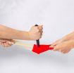 XL Two-color Latex Washing Gloves for Cleaning, Laundry & Dishwashing - 4