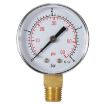 Shockproof Stainless Steel Pool Filter Hydraulic Pressure Gauge - 1