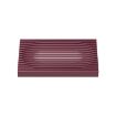 Personalized Red Drop-resistant Soap Box - Double-sided Rubber Design - 2