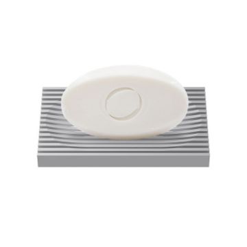 Personalized Grey Drop-resistant Soap Box - Double-sided Bathroom Mop - 1