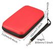 Red EVA Hard Carry Case for New 3DS XL LL Skin Sleeve Bag Pouch - 2
