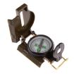 Portable Folding Lens Compass - Army Green Mini Camping Climbing Tool - 4