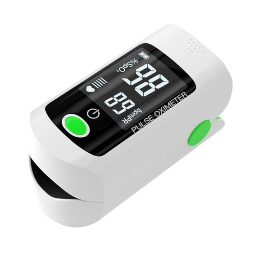 X1805 Finger Clip Oximeter - Oxygen Saturation & Heart Rate Monitor - 1