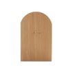 Round Anti-skid Wood Bookends Shelf Holder Stand - 2