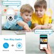 OU-A1IN PTZ WiFi Smart Dome Camera, 355 Rotation, Two-Way Intercom (EU Plug) - 7