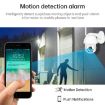 OU-A1IN PTZ WiFi Smart Dome Camera, 355 Rotation, Two-Way Intercom (EU Plug) - 9