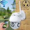OU-A1IN PTZ WiFi Smart Dome Camera, 355 Rotation, Two-Way Intercom (AU Plug) - 1