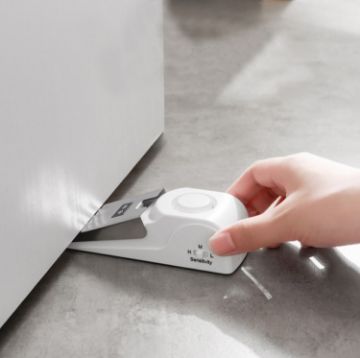 Smart Door Block Anti-Theft Alarm for Travel & Business Security Device - 1