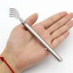 Extendable Stainless Steel Back Scratcher - 2 PCS Telescopic Claw Massager - 2