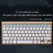 Mini Wireless Keyboard Mouse Set - USB External for Notebook/Desktop, Tyrant Gold - 5