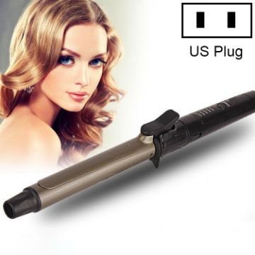 Nano Titanium Hair Curler, 25mm, LED Display, US Plug - 1