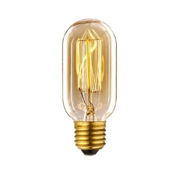 E27 40W Retro Edison Incandescent Bulb, Vintage Filament T45, 220V - 1
