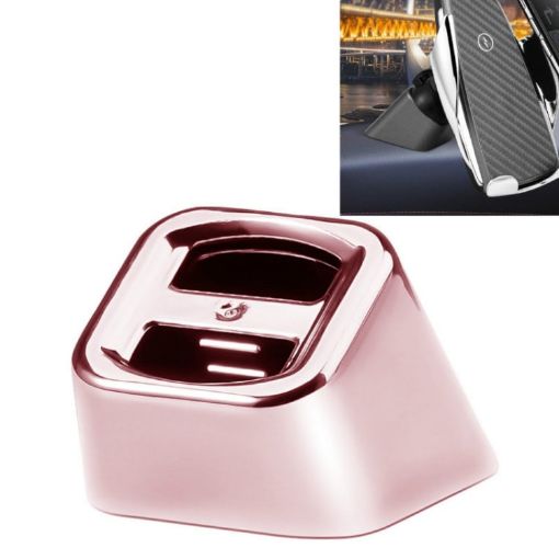 Rose Gold Reflective 5 PCS Universal Car Phone Holder Air Outlet Clip - 1