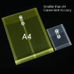 A6 Wire-Wound Transparent File Bag - 20 PCS Waterproof Storage Bag - 5