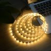 USB Power SMD 2835 Epoxy LED Strip Light 1m White for TV Decor - 3