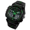 SKMEI 1270 Men's Waterproof Dual Display Digital Sports Watch - Green - 2