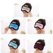 Beige Imitation Silk Satin Personalized Travel Sleep Mask Eye Cover - 6
