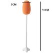 Long Handle Vertical Cup Brush for Baby Bottles, 29cm, White - 2