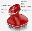 Electric Head Scalp Massager - Multifunctional Kneading & Vibration (White) - 3