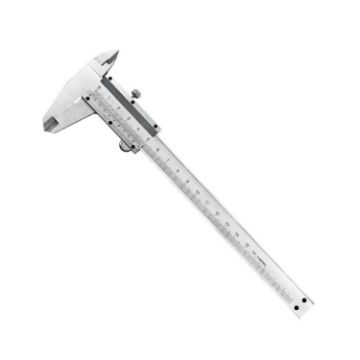 150mm Vernier Caliper Carbon Steel Precision Measuring Tool - 1
