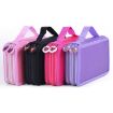 Square Two-Layer 35-Hole Stationery Bag - Rose Red Sketch Colorful Lead - 2
