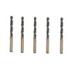 5 PCS 9.5mm 4341 Steel Twist Drill Black Yellow High-Speed Plate - 1