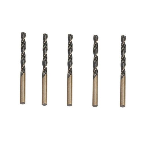 5 PCS 9.5mm 4341 Steel Twist Drill Black Yellow High-Speed Plate - 1